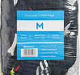 Coloured T-Shirt Cleaning Rags Assorted, 2Kg Bag